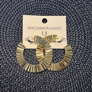 Brand new earrings from Uncommon James. Girl I bought them for didn’t like them